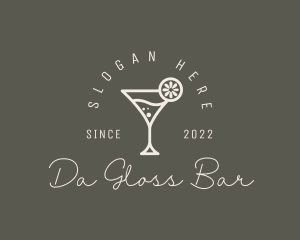 Cocktail Wine Bar logo design