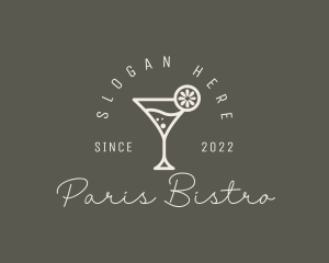 Cocktail Wine Bar logo design