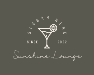 Cocktail Wine Bar logo design