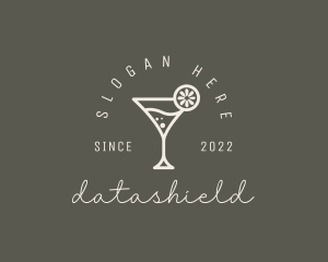 Luxury - Cocktail Wine Bar logo design