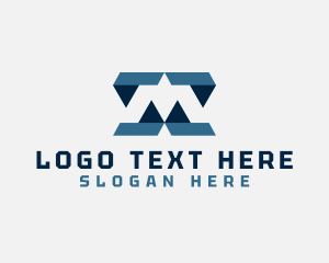 Urban - Geometric Infrastructure Construction logo design