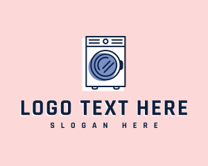 Laundry Washing Machine Logo