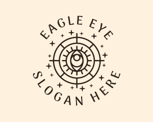 Mystic Fortune Telling Eye logo design