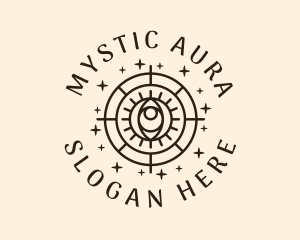 Mystic Fortune Telling Eye logo design