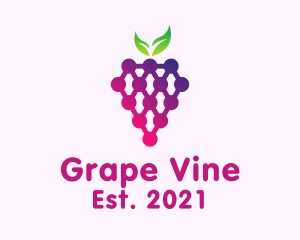 Grape - Grape Fruit Produce logo design