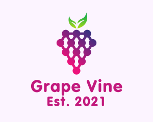 Grapes - Grape Fruit Produce logo design