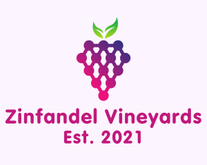 Grape Fruit Produce logo design