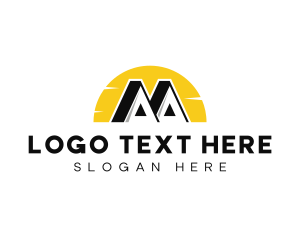 Roofing - Architecture Roof House logo design