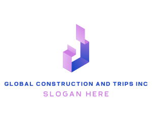 Technician - Geometric Tech Startup logo design