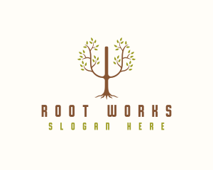 Root - Psychology Tree Therapy logo design