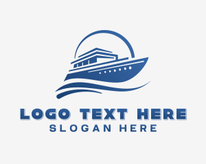 Ferry - Ferry Cruise Travel logo design
