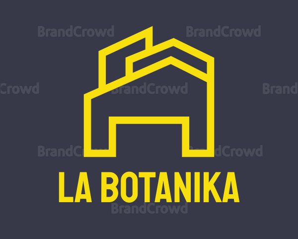 Storage Facility Building Logo