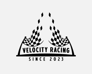 Race Flag Competition logo design