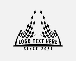 Flag - Race Flag Competition logo design