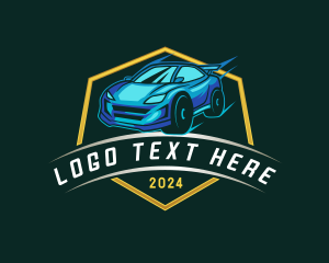 Engine - Automotive Car Detailing logo design