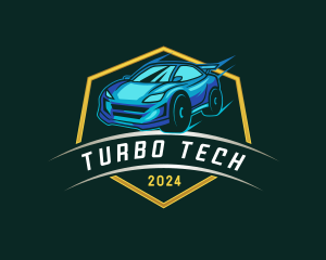 Turbo - Automotive Car Detailing logo design