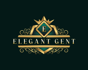 Elegant Royal Crest logo design