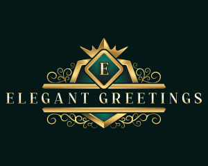 Elegant Royal Crest logo design