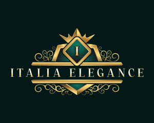 Elegant Royal Crest logo design