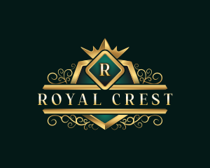 Elegant Royal Crest logo design