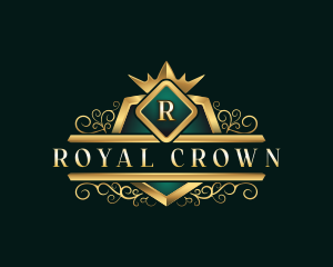 Elegant Royal Crest logo design