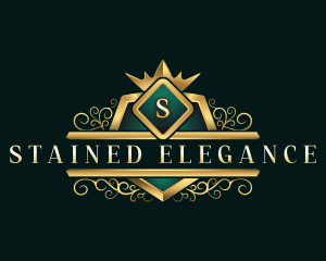 Elegant Royal Crest logo design