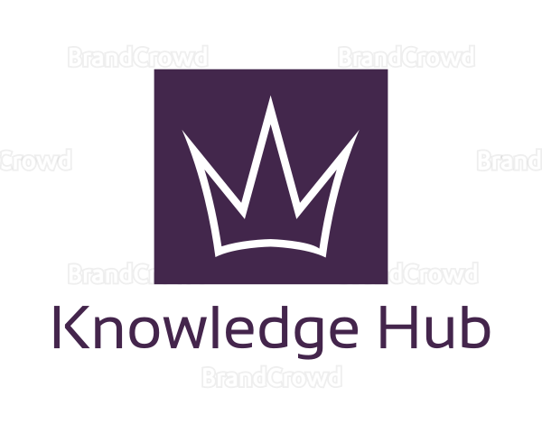 Purple Crown Royalty Logo