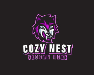 Wolf Beast Hunter logo design