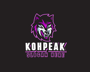 Wolf Beast Hunter logo design