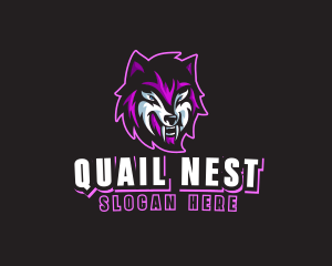 Wolf Beast Hunter logo design