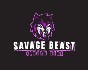 Wolf Beast Hunter logo design