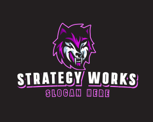 Wolf Beast Hunter logo design