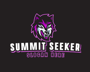 Wolf Beast Hunter logo design