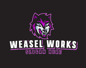 Wolf Beast Hunter logo design