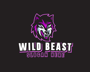 Wolf Beast Hunter logo design