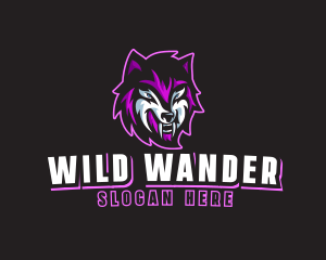 Wolf Beast Hunter logo design