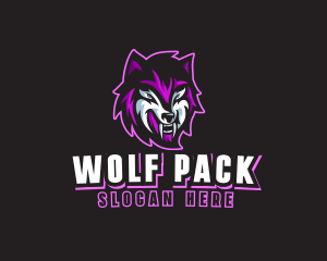 Wolf Beast Hunter logo design