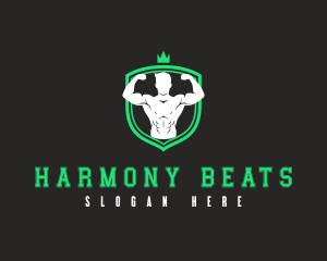 Shield - Fitness Masculine Man logo design