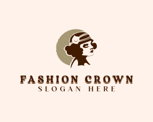 Woman Fashion Milliner logo design