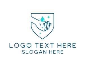 Hand - Hand Sanitizer Wash logo design