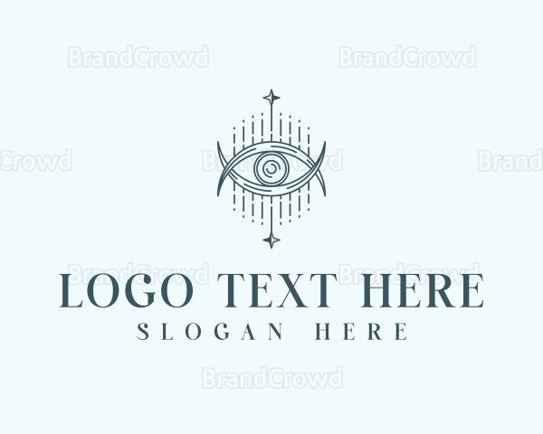 Astrology Boho Eye Logo