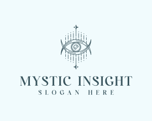 Astrology Boho Eye logo design