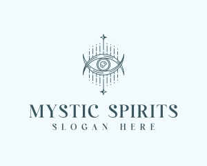 Astrology Boho Eye logo design