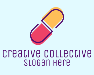 Creative Capsule Medicine  logo design