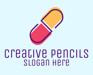 Creative Capsule Medicine  logo design