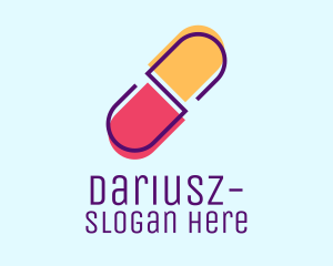 Drugs - Creative Capsule Medicine logo design