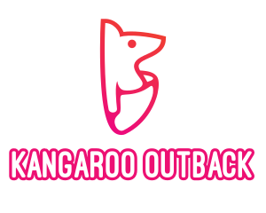 Australian - Joey Kangaroo Kids logo design