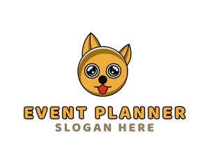 Cute Playful Puppy Logo