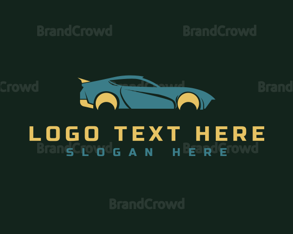 Sports Car Auto Logo