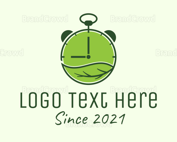 Alarm Clock Environmental Logo